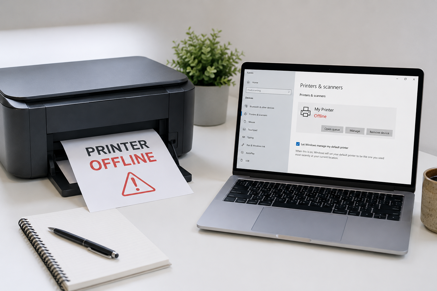 Printer Offline Fix